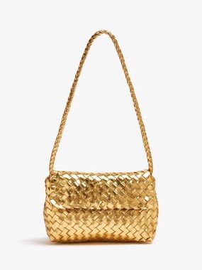 ISO Loeffler Randall Billie Bag in Gold